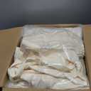 Lzerking Canvas Tote Bag Bulk for DIY Projects, 13x15 Inches Tote Bags for Grocery Shopping, 10oz Machine Washable Fabric (Natural)