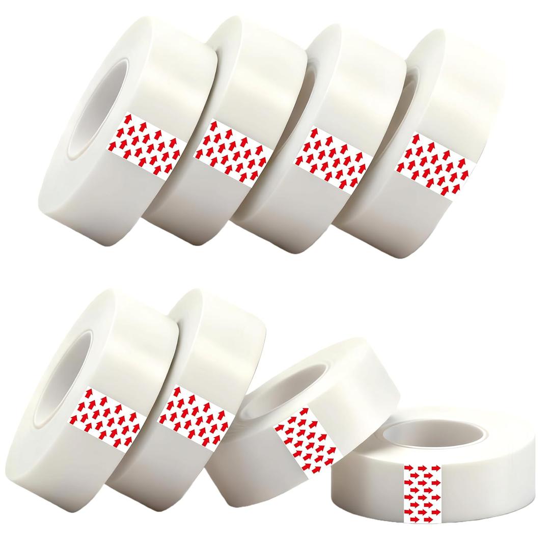 Invisible Tape Matte Finish Transparent Clear Home Office Supplies Tape Refills for Scotch Tape Dispenser Refill Value Pack 8 Rolls of Tape 3/4 x 1299 Inches 39 YD 19mm x 33m (8)
