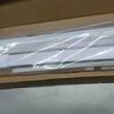 LazBlinds No Tools No Drill 1" Vinyl Mini Blinds, Cordless Blinds for Windows, Light Filtering Horizontal Window Blinds & Shades, 27" W x 36" H, White