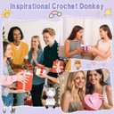 3 x JoycuFF Best Friend Friendship Gifts for Women Men, Funny Donkey Valentines Day Birthday Gift for Bestie, Graduation Gifts for Best Friend, Handmade Emotional Positive Donkey