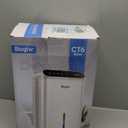 Dehumidifiers, Dehumidifier for Home (85 OZ, 800 sq.ft) Quiet Small Dehumidifier for Bedroom Bathroom Basement with Drain Hose, 3 Gear Timer, Sleep Mode, Auto Shut Off, 7 Color Ambient Light (Black White)