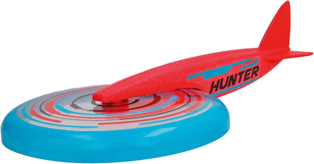 IMC Toys Jet Disc Hunter - 9" Disc and Plane Glider Tail, Great Outdoor Play, Easy to Throw and Catch, for Kids 6 and Up - Blue IMC Toys Jet Disc Hunter - 9" Disc and Plane Glider Tail, Great Outdoor Play, Easy to Throw and Catch, for Kids 6 and Up - Blue