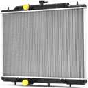 DWVO Radiator Compatible with 2008 2009 2010 2011 2012 2013 Rogue 2014 2015 Rogue Select 2.5L L4