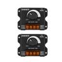 2 Pack LED Strip Light Dimmer,DC 12V-24V 30A PWM Dimmer Controller,Brightness Adjustment Knob ON/Off Switch,with Aluminum Case,for Single Color Strip Light
