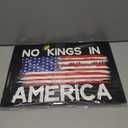 2 x No Kings in America Yard Sign, Double Sided, 12 x 18 inches, Weatherproof Corrugated Plastic with H Stakes