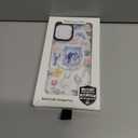 for iPhone 16 Plus Case, Coastal Floral Collage Pattern, Cute Soft Slim TPU Compatible with MagSafe, Military-Grade Drop Protection & Camera Protection for Women Girls (BlueSummerCut)