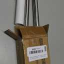 Masthome Extra Large Microfiber Mop for Floor Cleaning, 16 Flat Mop with 5 Pad for Wet & Dry Use, Dust Mop for Hardwood Laminate Tile Ceramic, 1 Cleaning Scraper Included-Blue