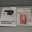 Annual Vehicle Inspection Report Form 25-pk 3-Ply Carbonless, 8.5" x 11.75" + Label Aluminum, Permanent Adhesive 6" x 3.5"
