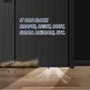 2Pcs 36" Long Door Bottom Replacement, Under Door Seal with Vinyl Fins for Weatherproofing and Insulation, Fits 7/8" Kerf (2, Brown)