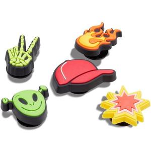 3 x Crocs Jibbitz 5-Pack Alien Shoe Charms | Jibbitz, K00l Guy, Small