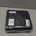 GLAMBURG 100% Cotton 2 Pack Oversized Bath Towel Set 28x55 Inches, Ultra Soft Highly Absorbant Compact Quickdry & Lightweight Large Bath Towels, Ideal for Gym Travel Camp Pool - Black