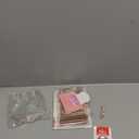 9th Birthday Decorations for Girls, Including 9 year old Birthday Cake Topper, Queen Sash with Pearl Pin, Sweet Rhinestone Tiara Crown, Number Candles and Balloons Set, Rose Gold