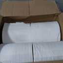 AmazonCommercial 1-Ply White Hardwound Paper Towels, High Capacity Roll, Compatible with Universal Dispensers, FSC Certified, 800 feet per Roll (Pack of 6)