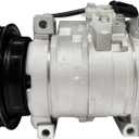 ECCPP AC Compressor 2001-2010 Fit for Chrysler PT Cruiser 2.4L 2003-2005 for Dodge Neon for Dodge SX 2.0 2.4L AC Compressor with Clutch 4 Grooves 10S15C (77387 / 78387)
