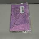 Women's High Waisted Underwear Full Coverage Compression Briefs 4/5 Packs Panties Postpartum Comfortable (Purple, L)