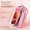 for iPhone 15 Case Compatible with MagSafe - Women Cute Girls Magnetictective Phone Cover Girly Kawaii Pretty Heavy Duty Shockof Funda for Apple 15 Phone Cases