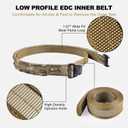 WarBull Tactical Battle Molle Belt, 2'' Quick Release Gun Belt w/Secure Locking, 1.57'' EDC Inner Belt, Duty Combat Belt (XL (44"-48" Waist), Multicamo)