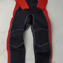 Hevto Kids Wetsuit for Boys Girls Child Youth Teen Size 8 Year Old 3/ 2mm Neoprene Wet Suit Full Body Thermal Swimsuit Swimming Wetsuit in Cold Water (K1-Red, 8)