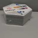 Acoustic Panels 12-Pack Soundproof Wall Panels 12"X10.4"X0.4" Sound Panels High Density Sound Dampening Panels - [Smoky White Hexagon]