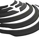 ITrims Car Accessories for Subaru Forester 2013 2014 2015 2016 2017 Fender Flares Exterior Front & Rear Fender Flares Wheel Arch Extension Cover Trim Black Plastic 10PCS
