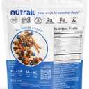 4 x NuTrail Nut Granola Cereal, Blueberry Cinnamon, No Sugar Added, Keto, Low Carb, Gluten Free, Grain Free, Healthy Breakfast 8 oz. 1 Count (EXP 06/28/26)
