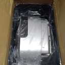 BONSEN Shredder for Home Office, 4 Gallons 8-Sheet Cross Cut Credit Card Shredder, Small Paper Shredder for Home Use, High Security Level P-4, ETL Certification (S3101) (Black)