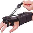 BraceAbility Radial Nerve Palsy Splint - Dynamic Wrist Drop Splint for Limp Finger Wrist Extension, Saturday Night, Honeymoon, Crutch Palsy, Stroke Recovery Brace - Fits Right or Left Hand (One Size)