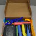 Toys Rocket Launcher for Kids - Launch up to 100 Ft, 8 Multi-Color Foam Rockets & Adjustable Launch Stand, Kids Outdoor Toys, Birthday Toys for Kids Boys Girls Age 3+ Years Old