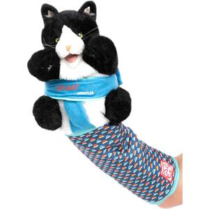 Cat Wrestling Glove Puppet Interactive Hand Mitt with Durable Protective Sleeve and Catnip - Play & Enrichment