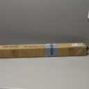 Double Curtain Rods with Square Heavy Duty Aluminum Alloy Finials - 72-144' Telescoping Rods, 1 Inch Front and 5/8 Inch Back - Matte Black