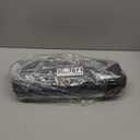 Soulchen 45" x 18" Foldable Snow Sled Husky Dog Portable Snow Boards for Kids and Adults Strong and Durable Snowboard Toys for Outdoor Handles with Steering for Winter