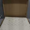 3 Sprouts Baby Play Mat - Kids Foam Puzzle Play Mat with Interlocking Foam Tiles for Baby Play Area, Kids Playroom - Safe, Non Toxic EVA Soft Floor Mats with Fun Puzzle Design - Gray