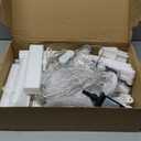 7.5FT Smart Cone Christmas Tree, Multicolor Prelit Outdoor Christmas Tree Lights with Star, Music Sync, App & Remote Control, LED Light Show Tree for Indoor Outdoor Decorations