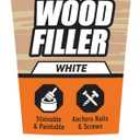 Gorilla All Purpose Wood Filler, White Wood Filler, 6 Ounce Tube (Pack of 1) - Water Resistant for Indoor or Outdoor Projects and Repairs