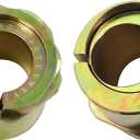 Pair (2 pack) Extreme Camber Caster Alignment Bushing Kit Front Caster/Camber Bushing Compatible with Ford Series Trucks F150 F250 F350 E150 4x4 & 2WD