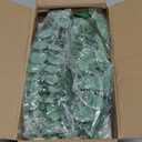 Dahey 2 Pack Wood Wall Planter Vase with Artificial Eucalyptus Farmhouse Wall Hanging Decor Pocket Planter for Indoor Fake Plants Greenery, Living Room Bedroom Kitchen Home Office Decoration, Grey (Medium, Gray)