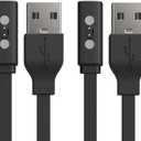 TUSITA Charger Compatible with Pebble Time 1 2, Time Round 1 2, Pebble 2 Duo, 1M - Smartwatch Accessories