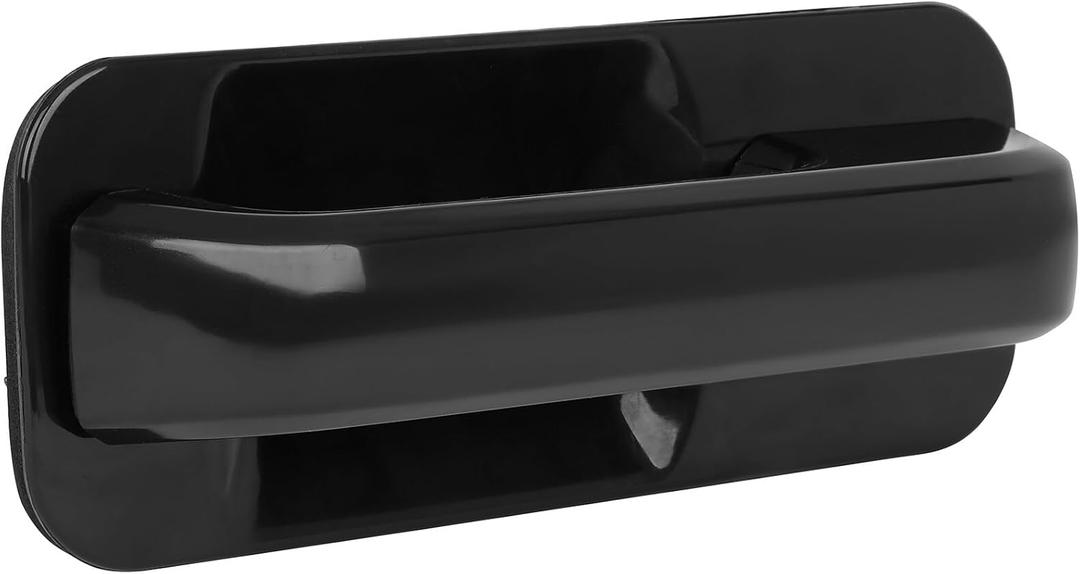 OCPTY Door Handle Exterior Front Passenger Right Side Replacement fit 2015-2018 for Ford for F-150 Black Handle Replace OE FL3Z-1626605-CAPTM