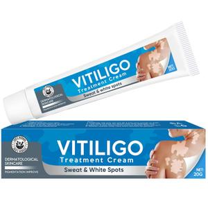Vitiligo Cream, Natural Vitiligo Treatment Cream, Suitable for Skin Vitiligo, Pigmentation & Leukoplakia, Restore Skin Tone, for Men & Women