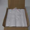 TYPLASTICS 45-48 Gallon Clear Trash Can Liners - 43" x 48" - High Density Garbage Bags - 200 Pack - Multipurpose for Office, Yard, Recycling, Industrial and Commercial
