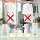 Plug In Air Freshener Refills 12 Pack – Cherry Blossom, Raspberry, Balsam Fir, Coconut, Spring & Summer Scented Refill for Home & Bathroom, Compatible with Air Wick & Glade