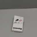 Kovess Mouse for Laptop Wireless Bluetooth - MacBook Air Mac Pro PC iPad Optical Rechargeable Silent Mouse with Jiggler Dual Mode Switch Bluetooth 5.2/3.0 and 2.4GHz USB-A and Type-C Receiver White