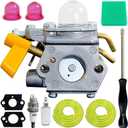 Ruixing OEM 308054043 Carburetor for Ryobi CS26 CS30 SS26 SS30 BC30 EX26 RY28040 RY28020 RY28000 RY09053 RY09055 RY28025 RY28021 26CC homelite weed eater Trimmer Brushcutter 308054003 985624001