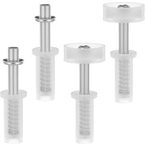 4 Pcs Spring Loaded Bi-Fold Door Top Roller Guide Wheel, Bifold Door Hardware Kit Bifold Repair Kit Doors Replacement Parts for Sliding Closet, Pocket, Accordion, Barn Doors