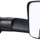Towing Mirror Replacement Fit for 02-08 DodgeRam 1500 for 03-09 Dodge Ram 2500 3500 Pickup Truck Power Heated Tow Folding Side View Mirror Passenger Side