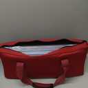 ZGME American Mahjong Set, 166 White Tiles with Red Bag and Accessories, 4 All-in-One Mahjong Racks with Pushers, Complete Western Mahjong Set