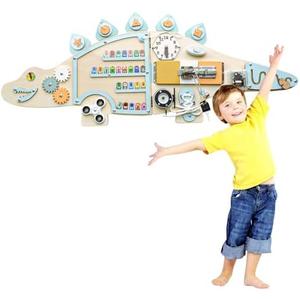 JWPEHOE Activity Wall Busy Board, Montessori Educational Toys, Toddler Learning Activity Center, Sensory Wall Panel for Kids, Daycare, Nursery, Classroom JWPEHOE Activity Wall Busy Board, Montessori Educational Toys, Toddler Learning Activity Center, Sensory Wall Panel for Kids, Daycare, Nursery, Classroom