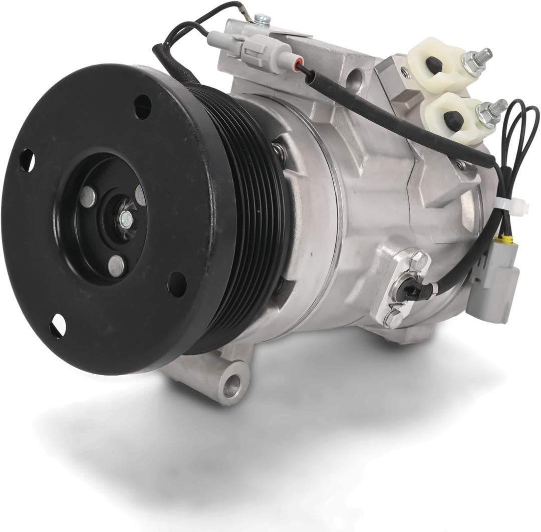 98328 AC Compressor with Clutch Fit for Sequoia 2001-2007, 4Runner 2003-2009 4.7L, GX470 2003-2009, Tundra 2007-2009 4.7L, Air Conditioning Compressor with Pre-Filled Oil