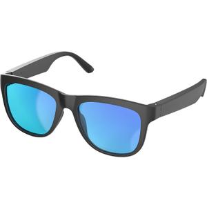 Deonut Smart Glasses Bluetooth-Audio Glasses for Men Women, Built-in Mic, Blue Light Filter Polarized Lenses for All Smart Devices Voice Assistant