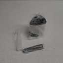 Silicone Toilet Bowl Cleaner Brush, Bathroom Cleaning Bowl Kit, Wall Mount Toilet Brush Refillable Toilet Brush Diatom Mud Absorbent Soft Bristled Silicone (Gray)